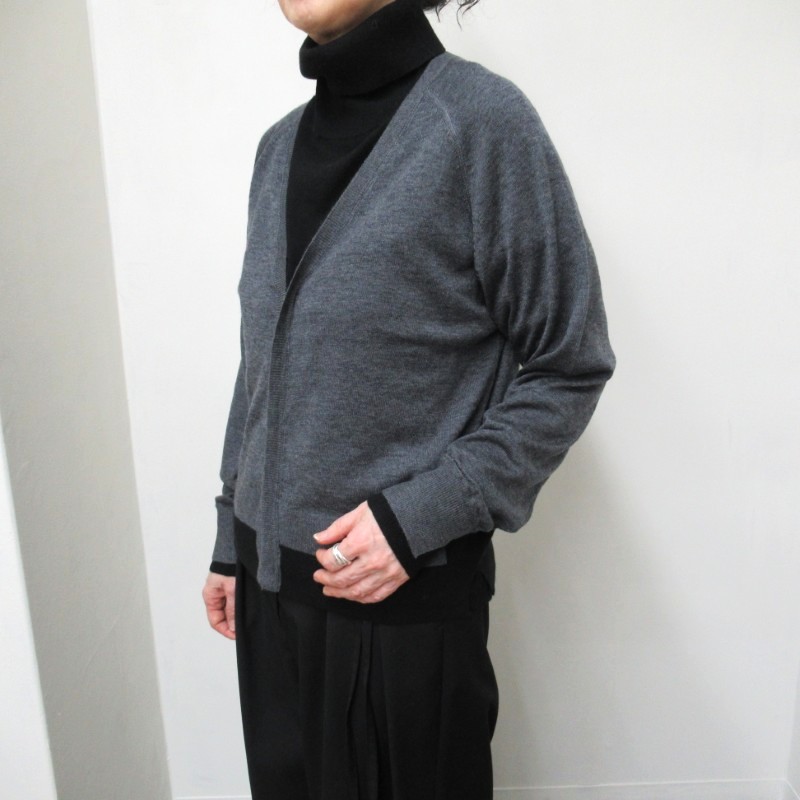 LIYOCA WOOL混天竺カーディガン /CGY16